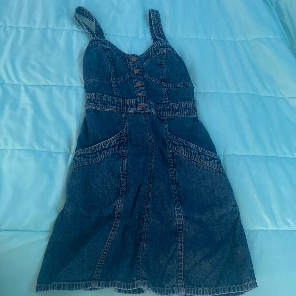 denim dress